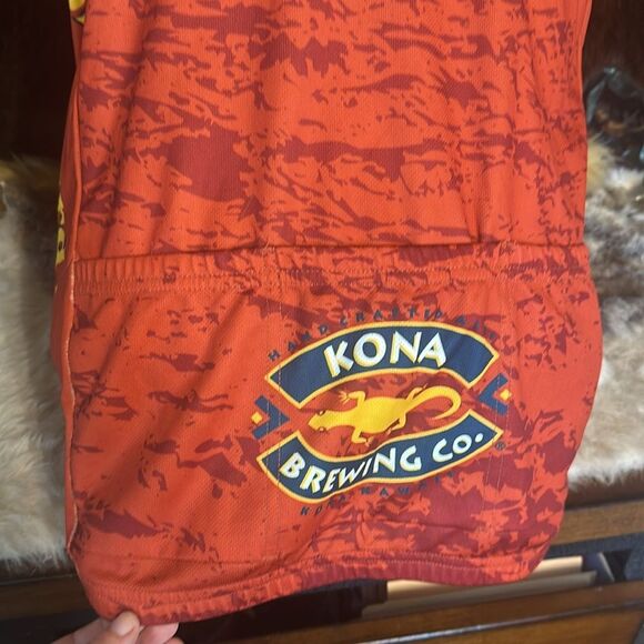 Canari Orange and Yellow Cycling Jersey XL (BK1) - Picture 5 of 6